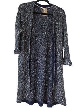 Dolan Left Coast Collection Anthropologie Navy Blue Cardigan Sweater Duster S